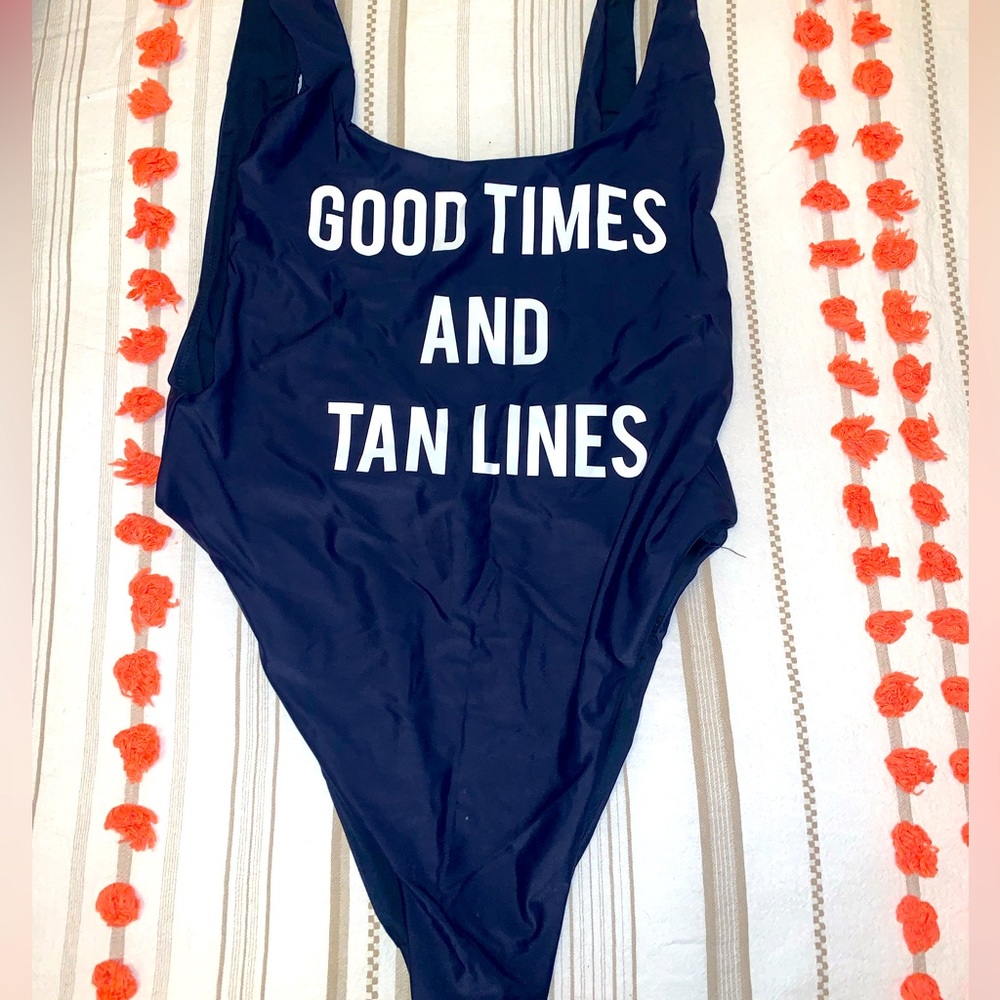 Aerie plunge one piece swimsuit